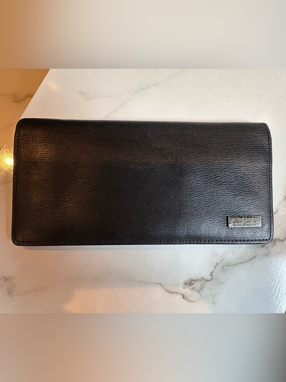 vintage Burberry Black Label
Long Wallet.